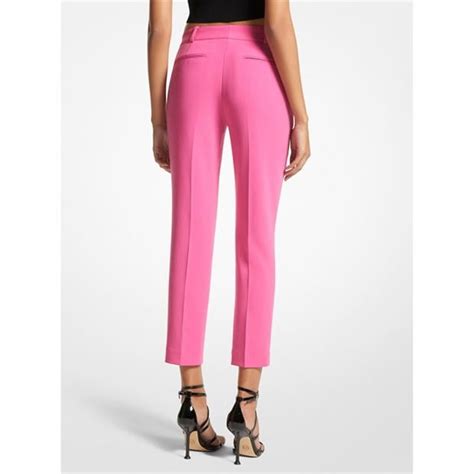 michael kors crop pant stripe dark indigo basics|MICHAEL Michael Kors Pants for Women .